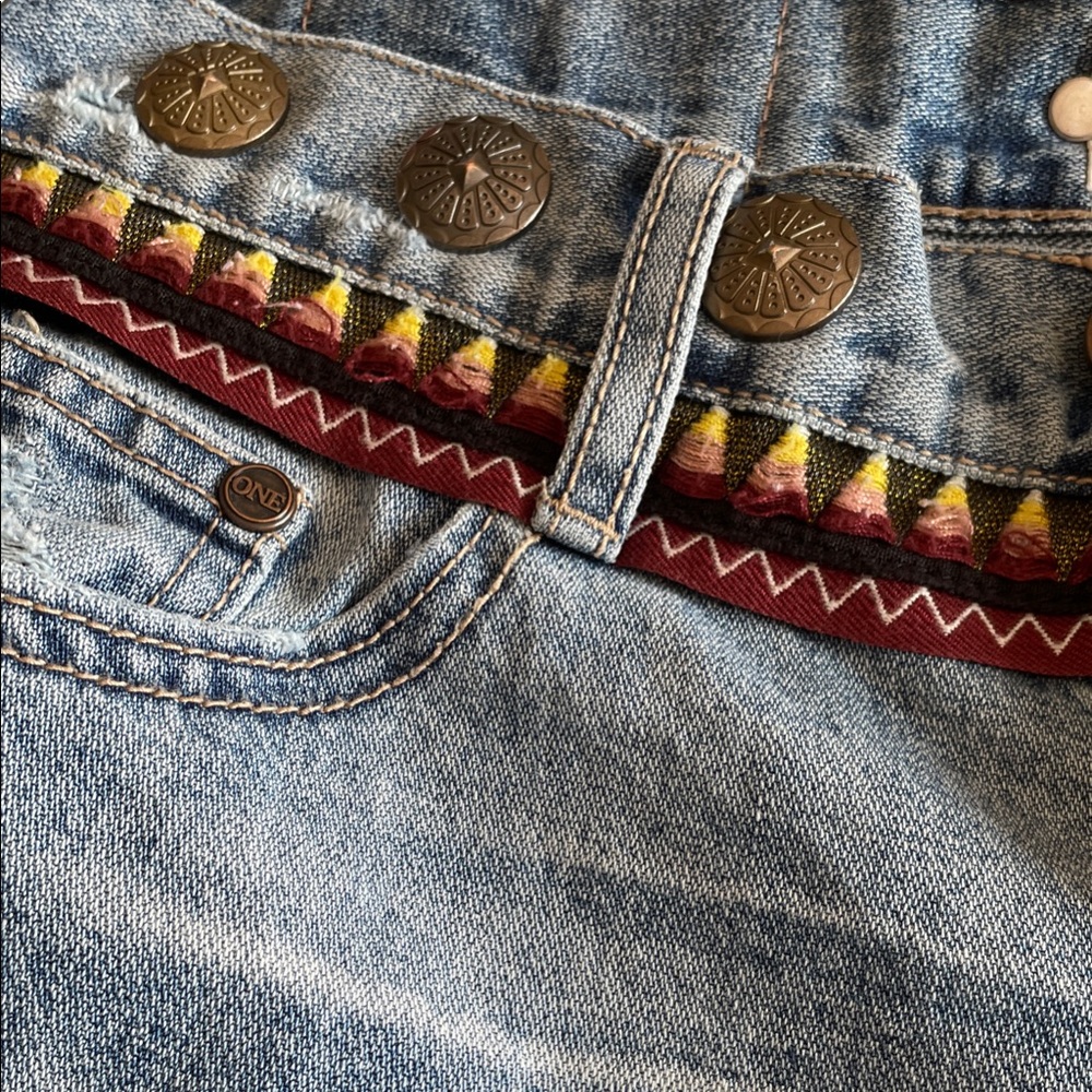 One Teaspoon Blue Denim Jeans